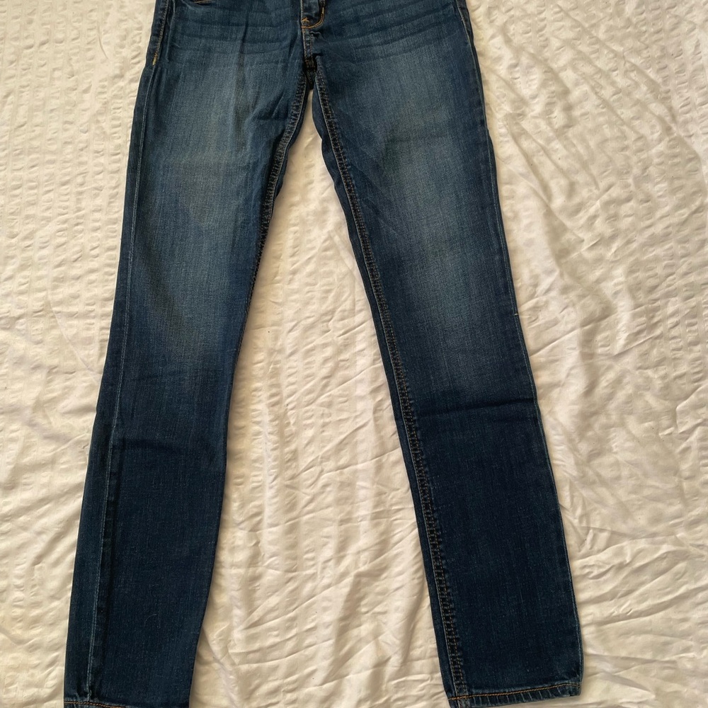 Hollister Classic Blue Women's Skinny Jeans - Picture 7 of 16